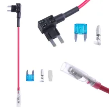 2017 Micro Mini Blade ATM Fuse Adapter Dual Circuit Adapter Holder For Car Auto 1 Set JUN20