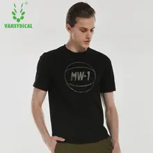 Vansydical, спортивные рубашки для спортзала, топы, мужские футболки для фитнеса, бега, короткий рукав, быстросохнущая, для баскетбола, тренировки, бега, спортивная одежда