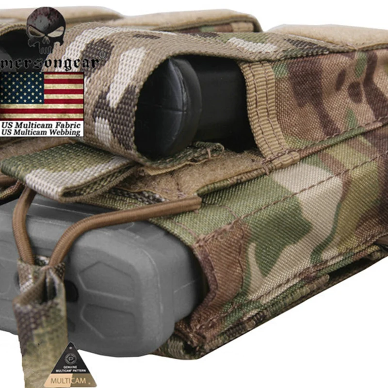 2018 Emersongear Magazine Mag Pouch 5 56 Пистолет тройной Открытый Топ армейских подсумок Emerson Wargame