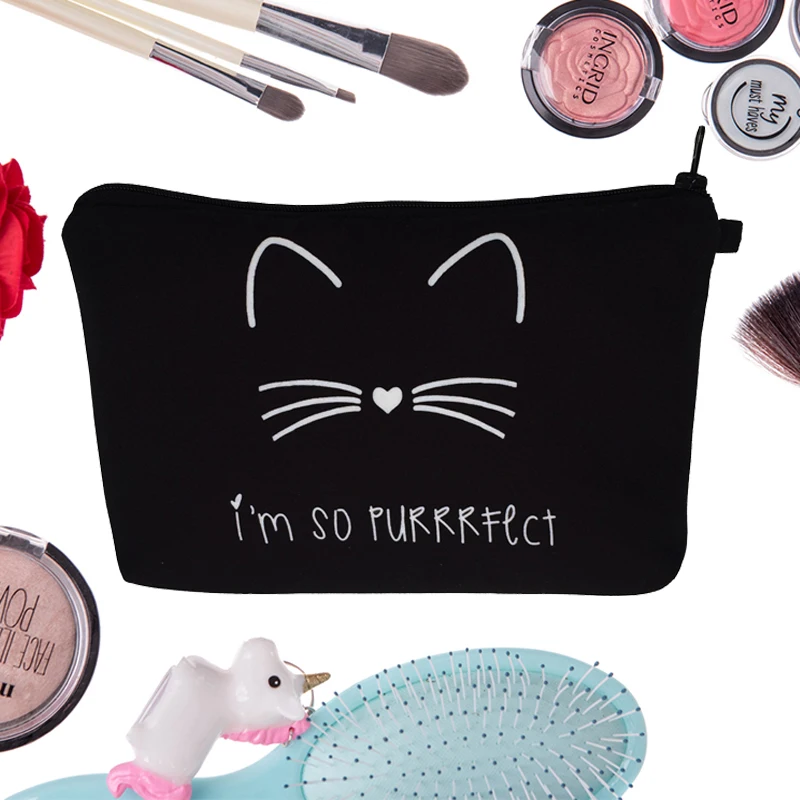 Jom Tokoy 2019 cosmetic organizer bag Face Shit 3D Printing Cosmetic Bag Fashion Women Brand makeup bag Jom Tokoy 2019 cosmetic organizer bag Face Shit 3D Printing Cosmetic Bag Fashion Women Brand makeup bag