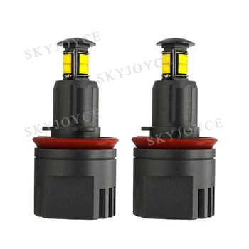 

SKYJOYCE 80W E92 H8 LED Angel Eyes 6500K White DRL LED Chips For B-MW E92 E93 E82 E87 E60 E63 E70 2*80W 160W E92 LED Marker Kit