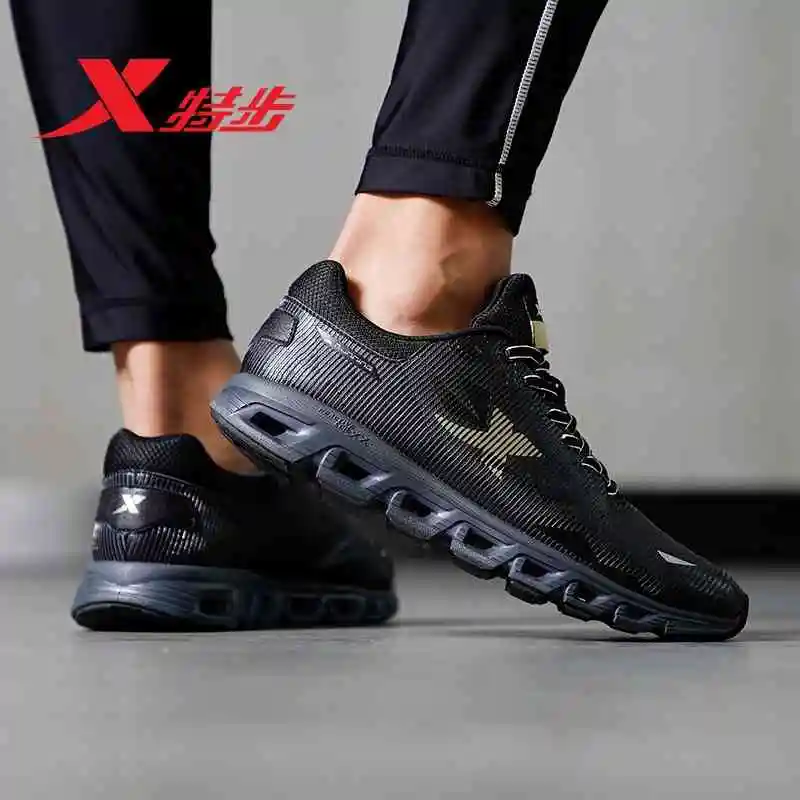 

983419119268 Xtep men's shoes running shoes 2018 autumn new lightweight wear-resistant sports shoes men's shock-proof shoe