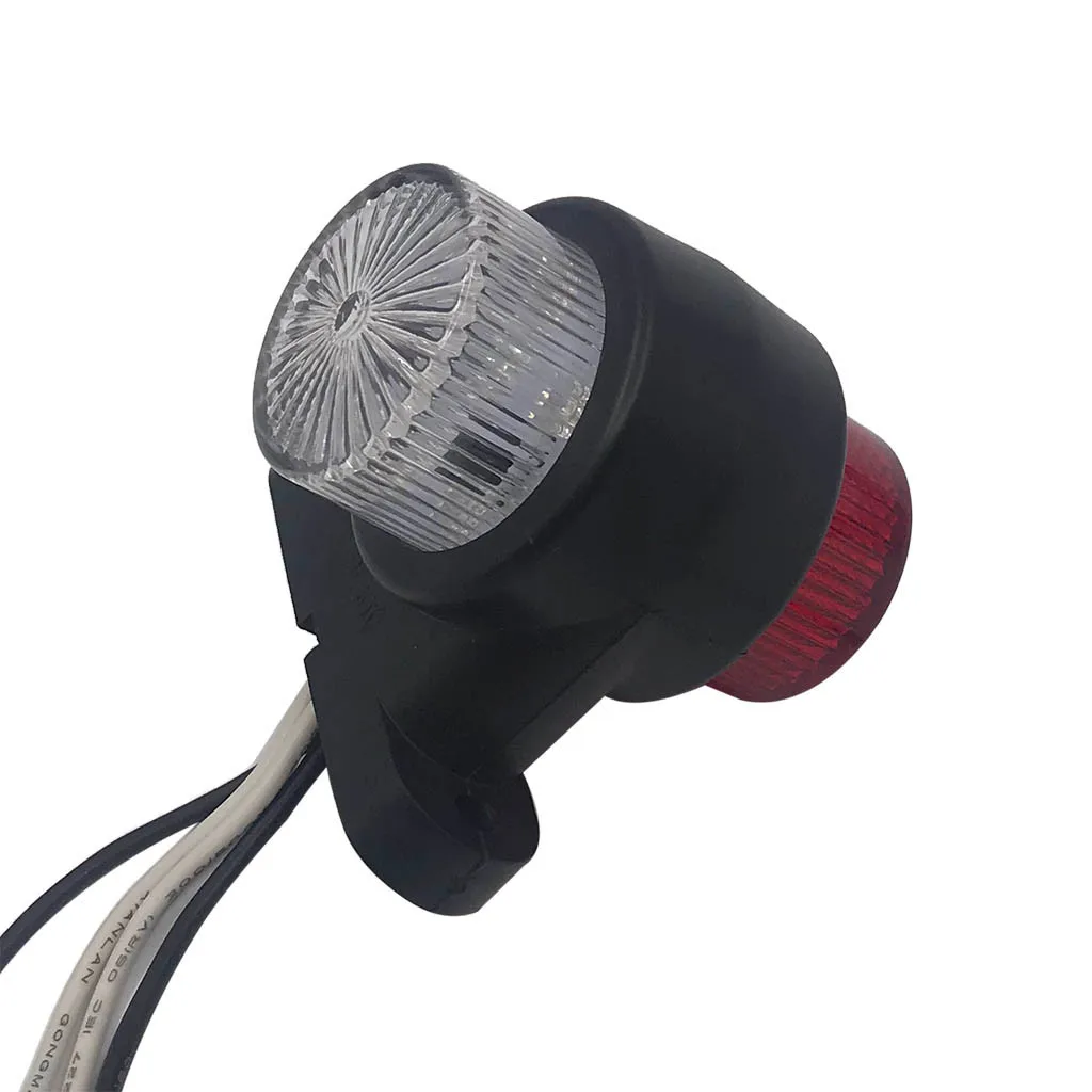 1 шт. универсальный мотоцикл 10 30 в широкое напряжение 8LED прицеп боковой грузовик