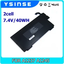 

YSINSE 7.4V 40WH Laptop Battery For Apple Macbook Air 13" 13 inch A1245 A1237 A1304 MB003 MC223 MC234 MC503 MC504 Z0FS Black