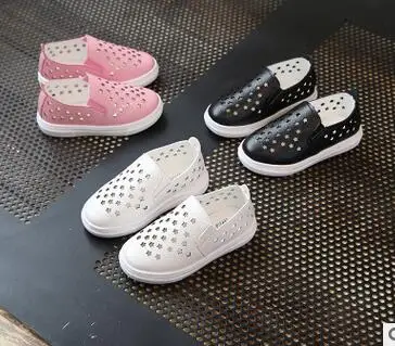 2017 весной и осенью новый полые дышащая детская shoes boy shoes single shoes girls shoes shoes casual shoes