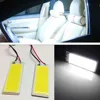 2 piezas automóvil Xenón HID 36 COB LED cúpula mapa bombilla Auto coche Interior Panel lámpara 12 V 5500 -6000 K w/T10 BA9S adorno adaptador ► Foto 1/6