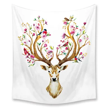 

Free Shipping 1pcs Nordic style Tapestry Hippie Home Decor Wall Hanging Boho Home Tapestry Wall Sitting Blanket Tablecloth YOL06