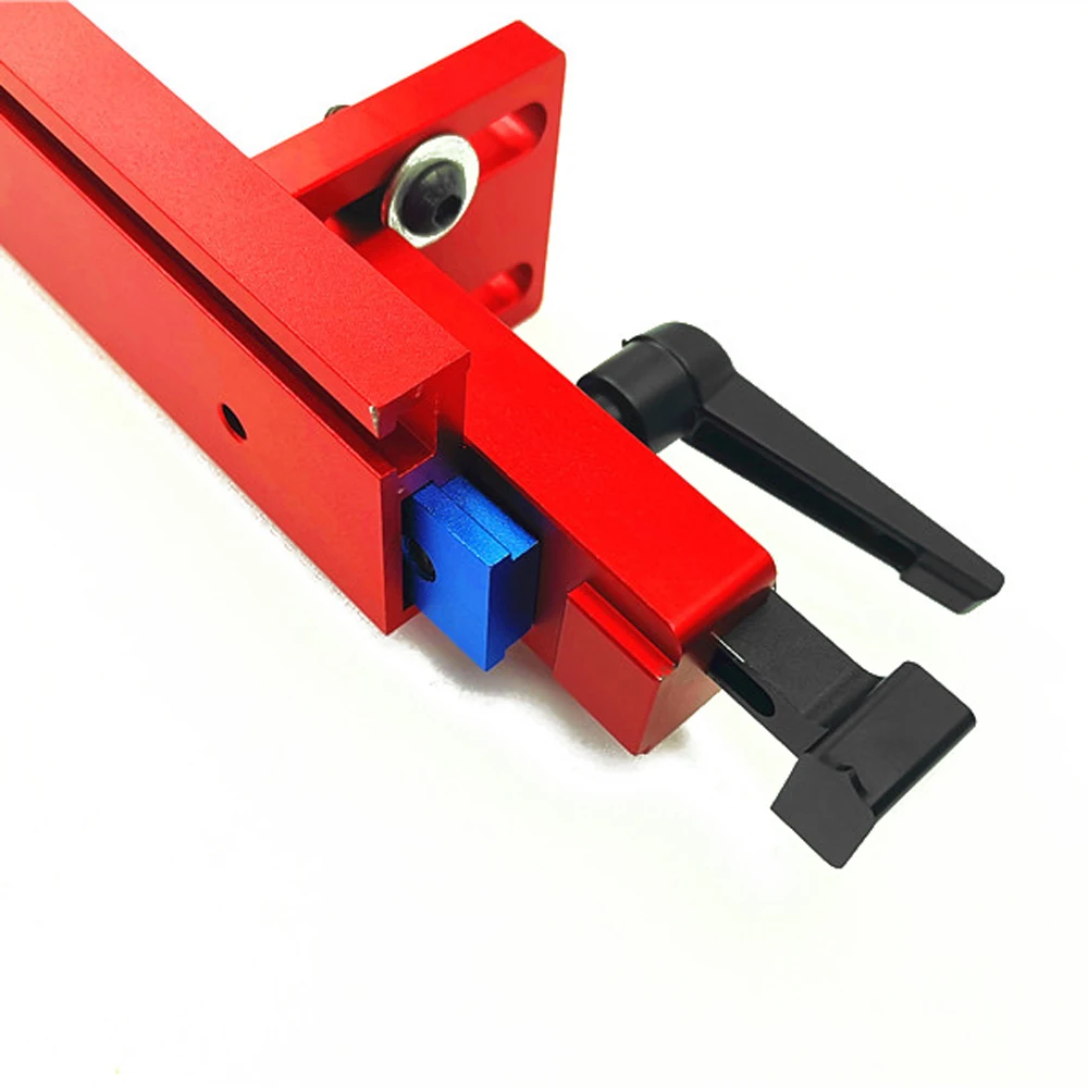 

Fixed T-Slot Miter Chute Backing Connector Track Stop Locator Sliding Brackets Woodworking Rail Retainer Wood Working Tool
