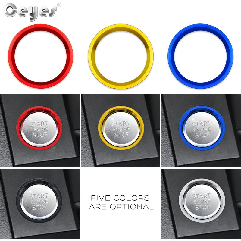 Start Engine Button Ring for AUDI (11)