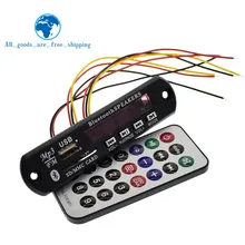 TZT Новое поступление беспроводной Bluetooth 12 в MP3 WMA декодер доска аудио модуль USB TF радио для автомобиля аксессуары