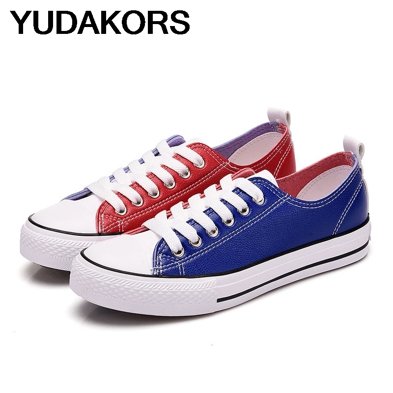 

Spring new women's casual shoes, color mixing, trend, fashion women's flat-bottomed sneakers, zapatos de hombre YD239