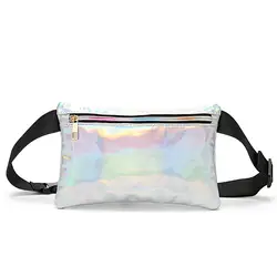 Новинка 2019 г. лазерная сумка для женщин Multi Функция Мода Цвет Градиент мини Crossbody s дамские сумочки и кошельки