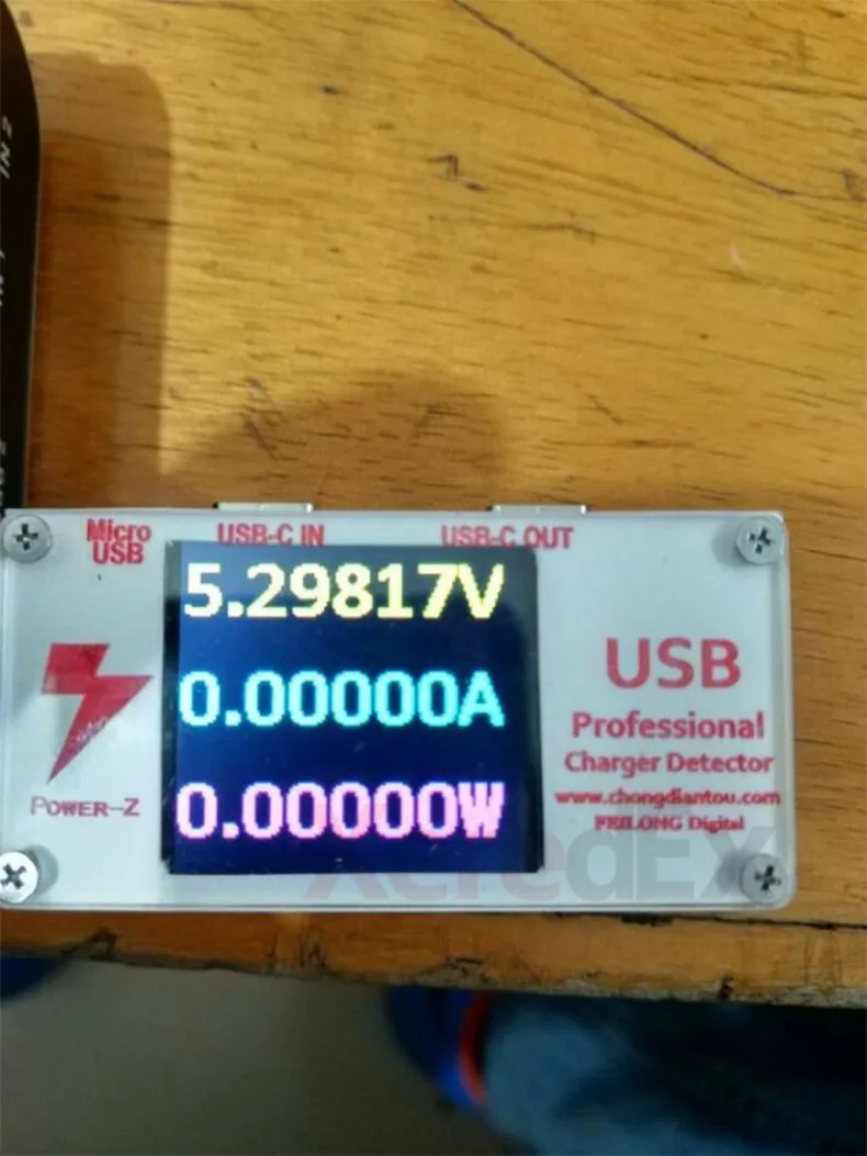 POWER-Z PD USB тестер напряжения и тока тестер FL001C