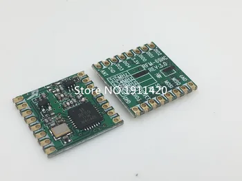 

Free shipping 5pcs/lot RFM69 RFM69W 13dBm wireless transceiver 433MHZ Best quality