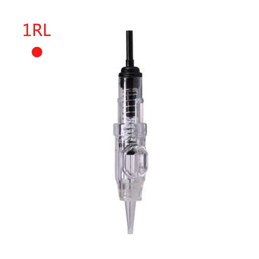 Картридж игл для татуажа 0,2 мм 1/3RL 100 шт Перманентный макияж бровей губ подводка для глаз микроблейдинг для тату машины источник питания