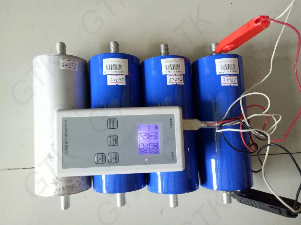 66160 2,3 v 2,4 v 40Ah цилиндрическая(LTO) литиевая титановая батарея для DIY 12V 24V фотоэлектрическая система солнечной энергии 15C