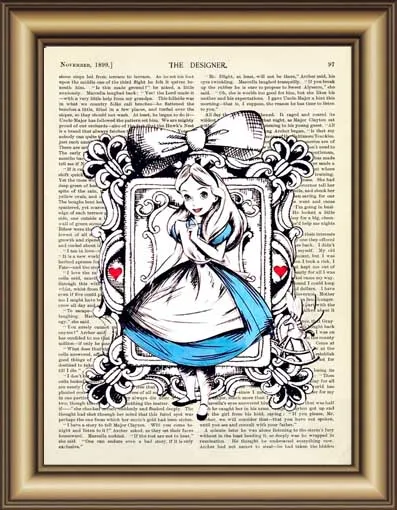 alice in wonderland dictionary