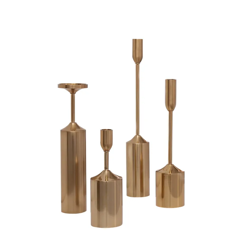 

4 pieces for a lot Decoration Metal Candle Holder Hotel Living Room Display Art Stand Holder