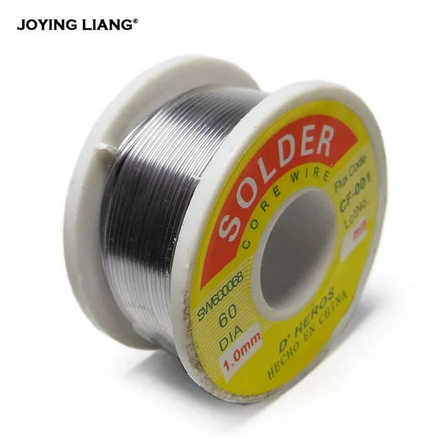 Alambre de soldadura de plomo, 100g, alto brillo, punto de fusión bajo, alambre de soldadura de alambre de 1mm, soldadura de alambre de estaño sin limpieza Alambre de soldadura de plomo, 100g, alto brillo, punto de fusión bajo, alambre de soldadura de alambre de 1mm, soldadura de alambre de estaño sin limpieza