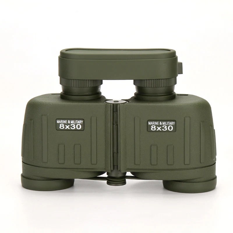 All-optical HD Waterproof 8X30 Military Binoculars Telescope With Range Finder For Hunting Filled With Nitrogen Free Shipping
