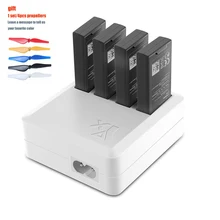 Зарядное устройство TELLO 4 в 1, мульти-зарядное устройство для DJI TELLO 1100 мАч, беспилотный Интеллектуальный летный аккумулятор, быстрая зарядка, вилка стандарта США/ЕС