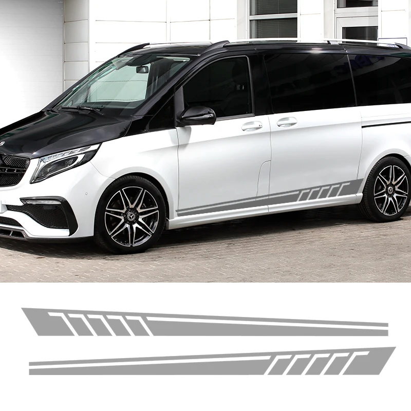 1 пара 2 шт. виниловые наклейки для Mercedes C Class Vito Viano|Наклейки на автомобиль| |