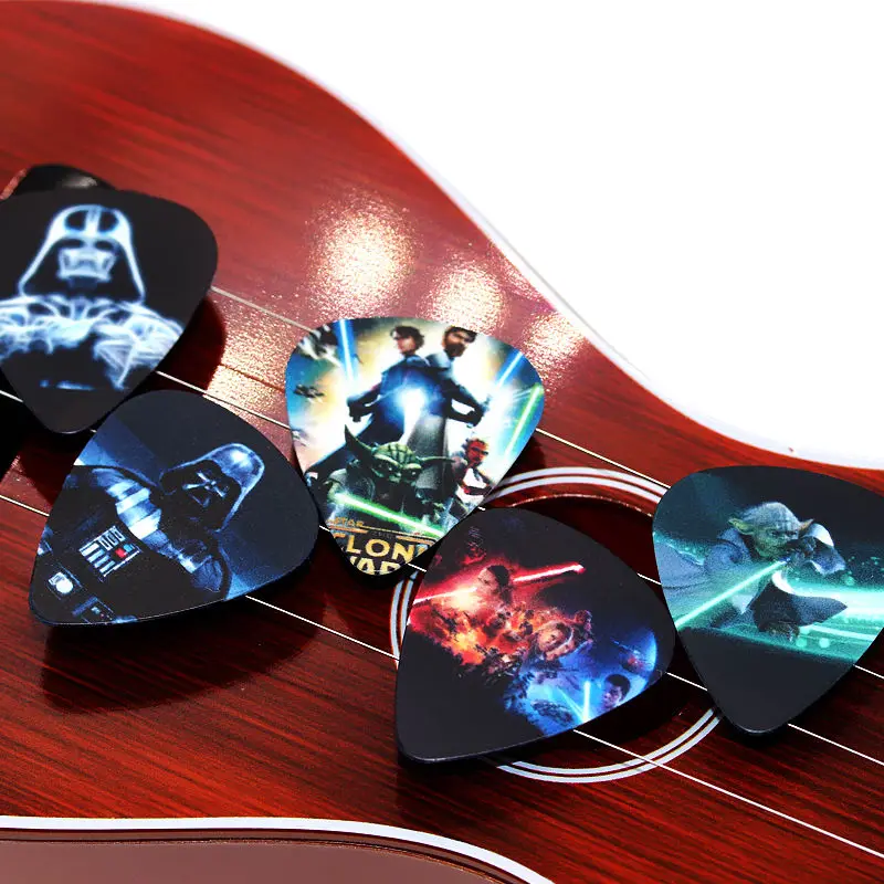 SOACH hot picks fashion 10pcs  guitar Picks Thickness 1.0mm Musical instrument accessories paddle String guitar pick for ukulele
