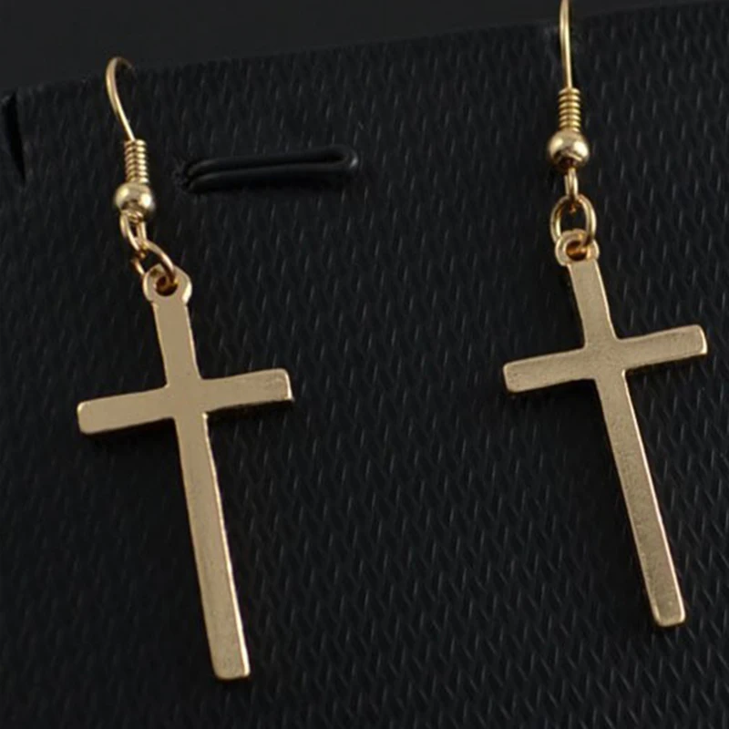 Cross Earrings Ear jewelry For Women Jewelry gift ER022in Drop