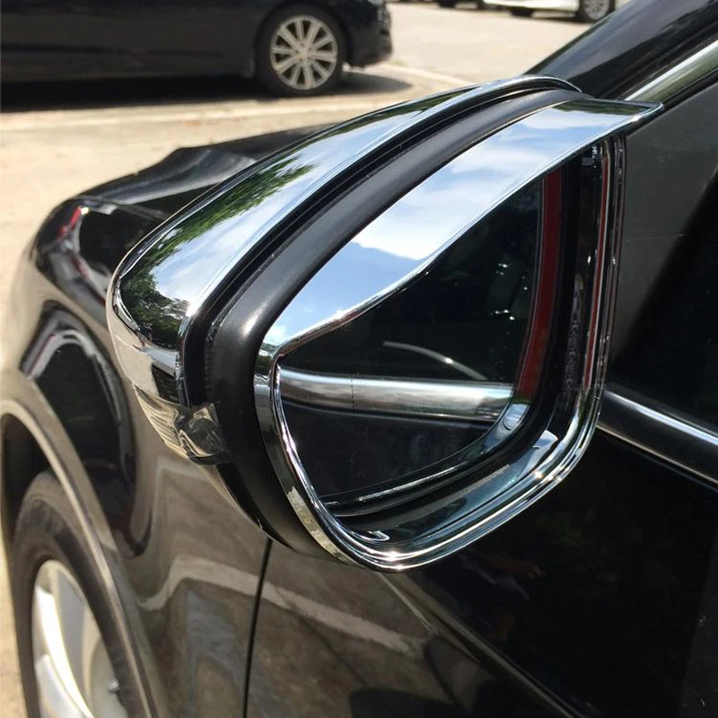 Car Styling Chrome боковой двери Зеркало заднего вида Дождь гвардии рамка Обложка отделка 2 шт. для Volkswagen Arteon