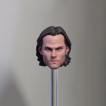 

1/6 Scale Male Head Sculpt Model Toys Supernatural Sam Winchester Jared Padalecki For 12" Action Figure Body Toys Freeshipping