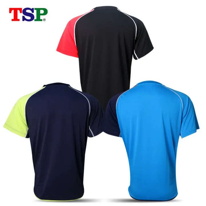 TSP Classic 83502 Table Tennis Jerseys T-shirts for Men / Women Ping Pong Cloth Sportswear Training T-Shirts