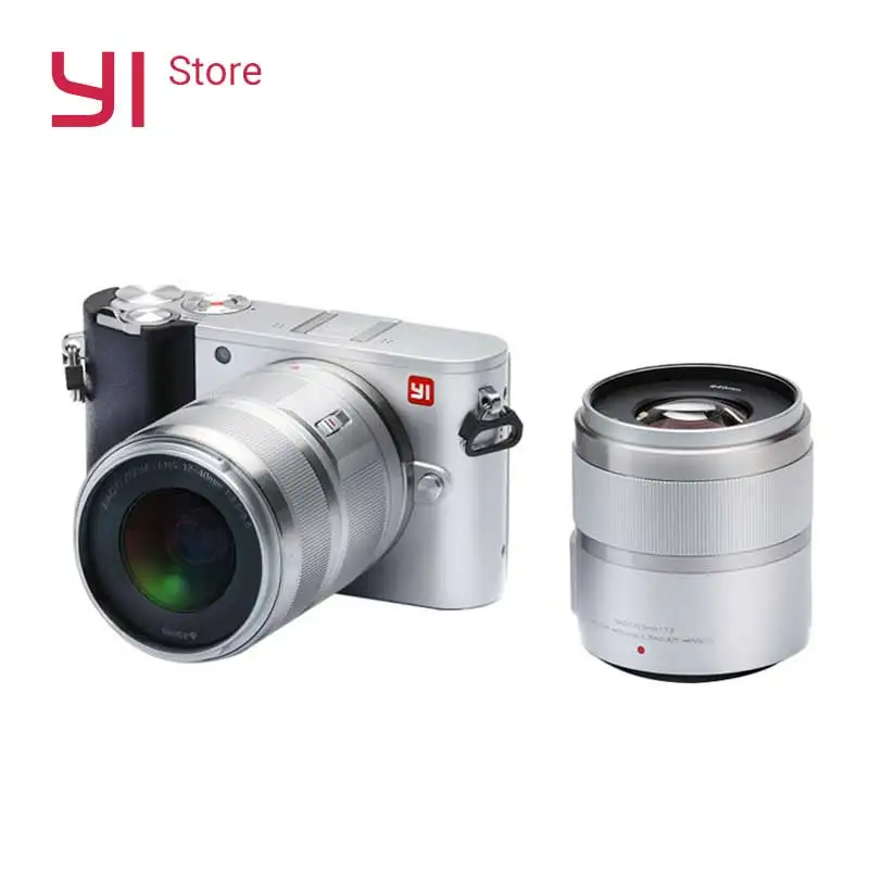 

YI M1 Mirrorless Digital Camera Prime Zoom Two Lens LCD Minimalist RAW 20MP Video Recorder 720RGB International Version