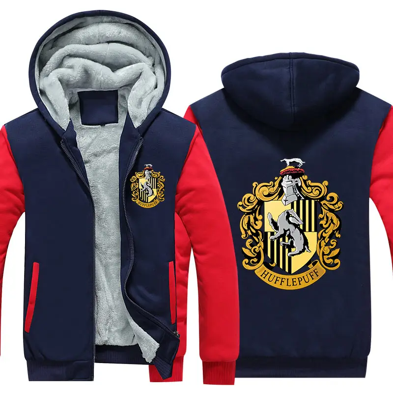 Wizardry 3D Printed Hoodie with Pocket Ravenclaw Gryffindor for Adult Unisex Sweatshirt Costume Casual Hoodies Men Clothes
