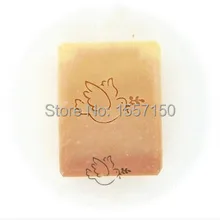 Рисунок птицы, Мини diy, печать для мыла, печать с ручкой 40*26 мм(na048