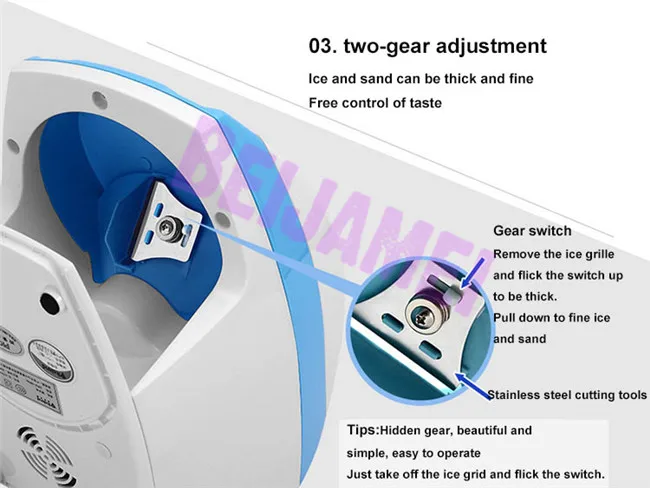 ice shaver details 2