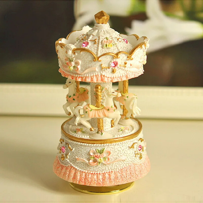 

Explosion models lantern carousel music box
