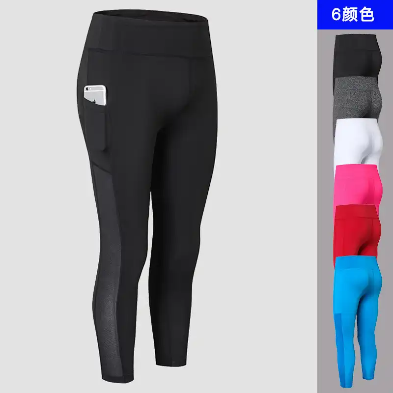 white yoga capri leggings