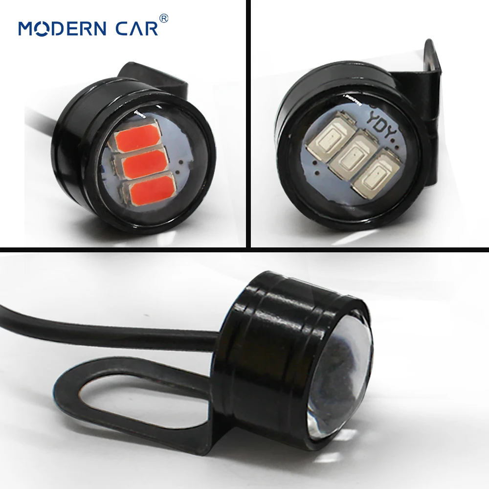 MODERN CAR 10W 1000LM Warning Light DRL Mirror Mount LED Eagle Eye Lamp Flash Strobe Backup Lights Brake Lamp 6000K Spot Light MODERN CAR 10W 1000LM Warning Light DRL Mirror Mount LED Eagle Eye Lamp Flash Strobe Backup Lights Brake Lamp 6000K Spot Light