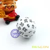 Bescon Polyhedral Dice 50-sided Dice, D50 die, D50 dice, 50 Sides Dice, 50 Sided Cube of White Color 1