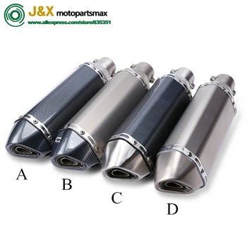 

Universal Motorcycle Exhaust Motorcycle Escape Scooter Muffle NC700X/S CB400SF CB400SB Revo CB400SF NC31 VTEC2 VTEC3 CBR400RR