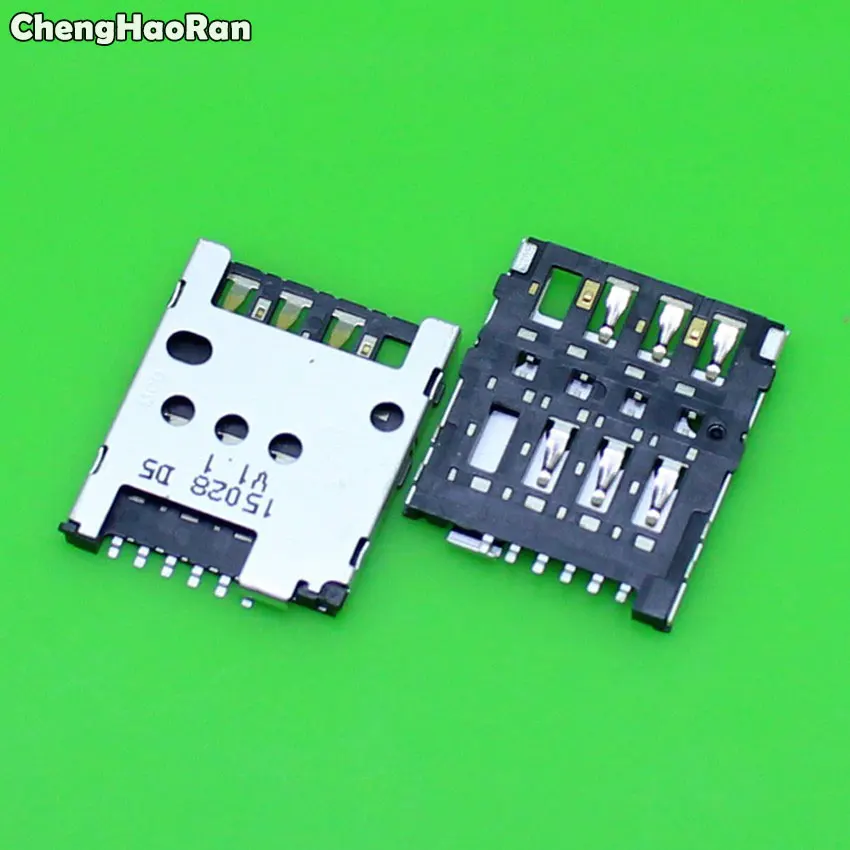 

ChengHaoRan 2pcs SIM Card Reader Connector Holder SIM Tray Socket Module For Nokia Lumia 830 735 730 550 950 XL