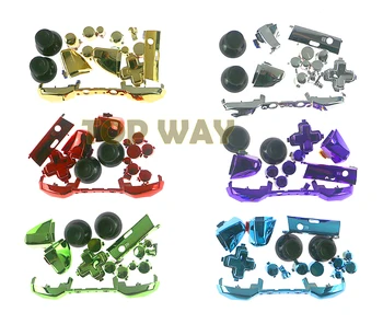 

For Xbox One Slim Controller Chrome LB RB RT LT Bumper Buttons Thumbstick Cap for Xbox One S Controller Buttons Kit