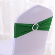MARIOUS 100 шт. чехлы на кресла стрейч ленты с кольцевой пряжкой заменить стул створки бант Свадебная вечеринка Декор