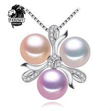 FENASY naturales collar de Perlas, Bohemia 2016 Blanco rosado púrpura de la perla joyería charmnecklace mujeres perla colgante AliExpress