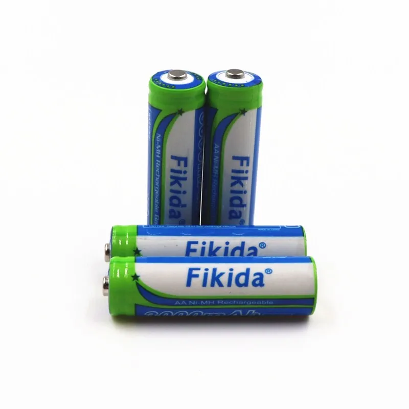 4/8/12 шт. в упаковке, новые fikida 1,2 V 3000mAh AA, никель-металл-гидридного Перезаряжаемые батареи металл-гидридных или никель Перезаряжаемые aa Батарея музыкальная шкатулка для плюшевых игрушек Камера микрофон