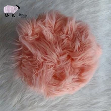 50*85 см для фотосъемки новорожденных искусственное меховое одеяло реквизит для маленьких мальчиков и девочек фотосессия корзина наполнитель младенческой fotografia Аксессуары Реквизит