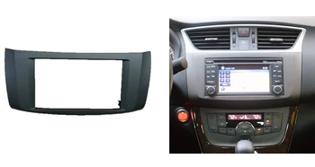 

Double Din Facia for Nissan Sylphy, Sentra 2013 Radio CD DVD Stereo Panel Dash Install Trim Fascia Kit Face Surround Frame