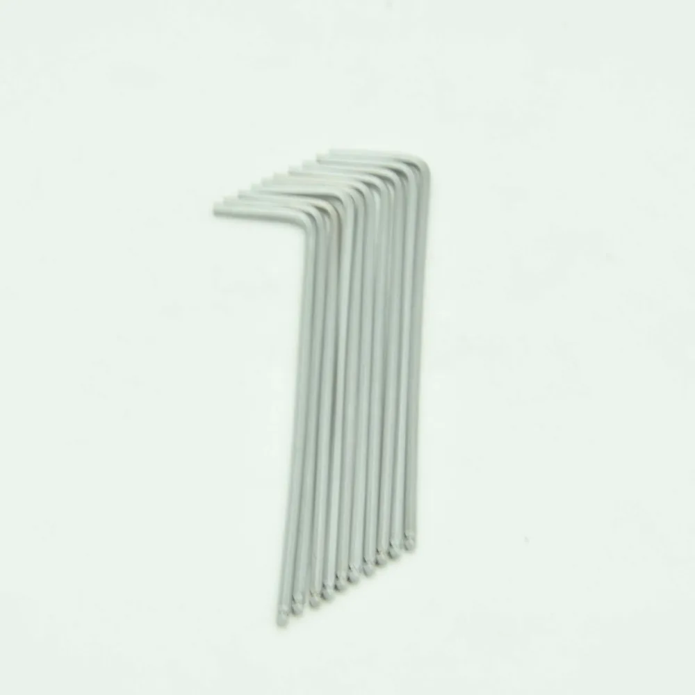 

5pcs/set 0.9mm set allen wrench hex key wrench L-type tool