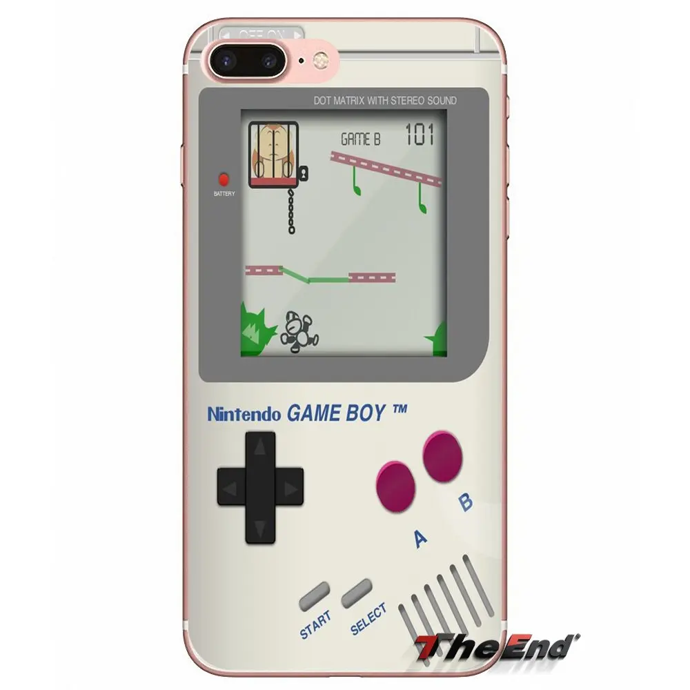 Для samsung Galaxy J1 J2 J3 J5 J7 A3 A5 A7 J530 J730 Fundas Coque Gameboy Game Boy Оборудование для psp игровых приставок силиконовый чехол