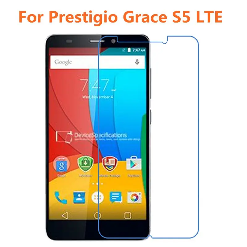 Закаленное стекло 9H для Prestigio Grace S5 LTE Взрывозащищенная защитная пленка экрана